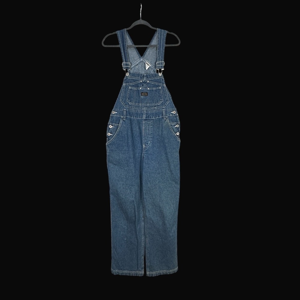 Jordache Denim Overalls Blue Cotton Carpenter Bib Style 10 7711 HHJ Womens S 3-5